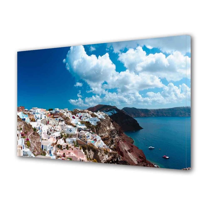 Tablou Canvas Grecia, 80 x 140 cm