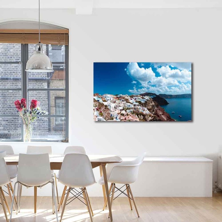 Tablou Canvas Grecia, 80 x 140 cm