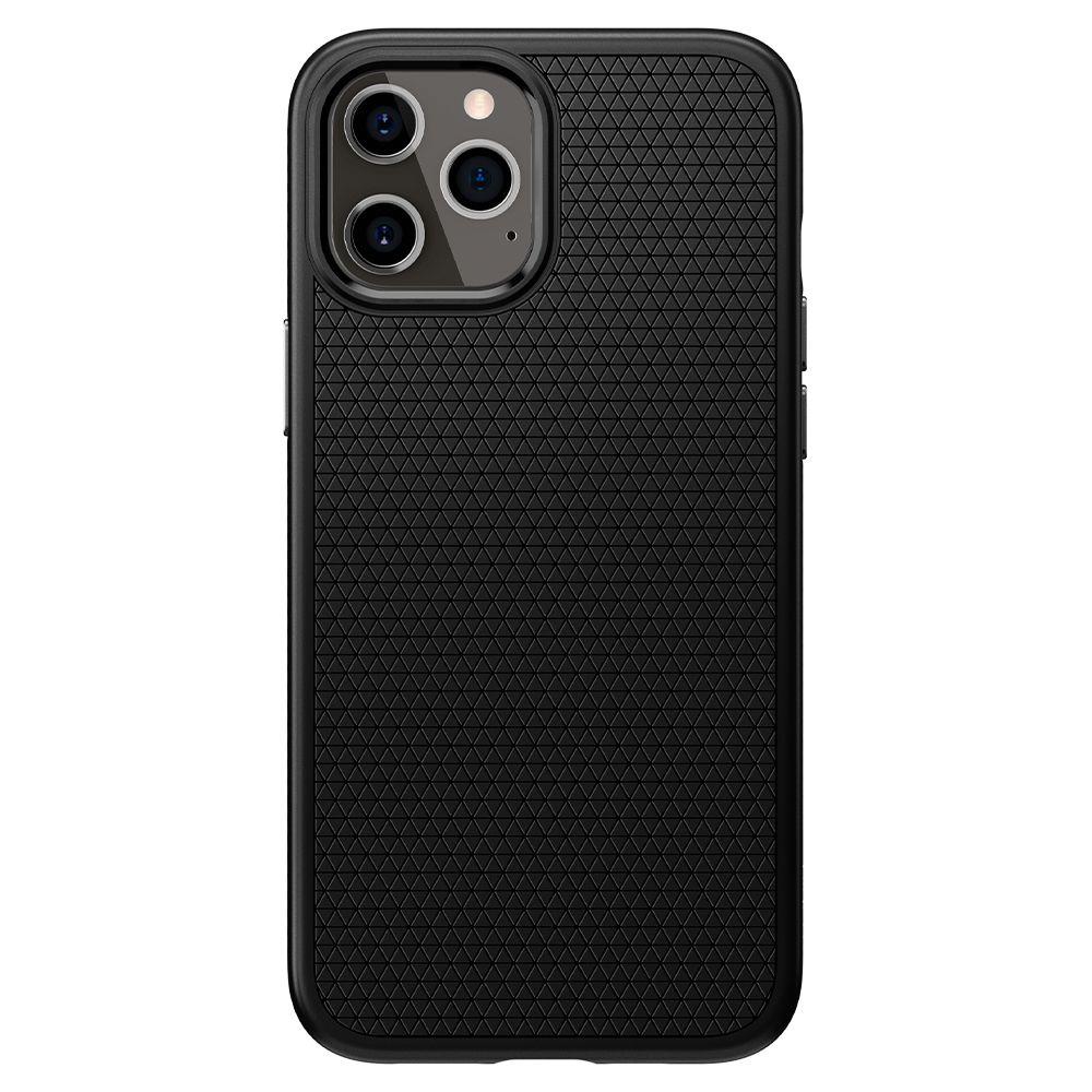 Husa iPhone 12 Pro Max SPIGEN Liquid Air Neagra