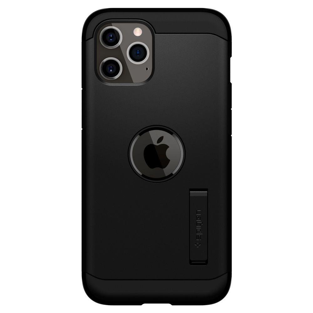 Husa iPhone 12 / 12 Pro SPIGEN Tough Armor Neagra