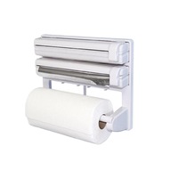 dispenser triplu de bucatarie  pentru hartie  folie strech  folie aluminiu selling depot  imagen 6_0_
0