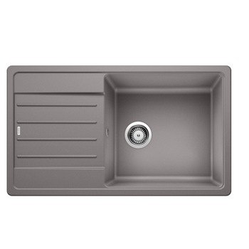 Chiuveta bucatarie, Blanco LEGRA XL 6 S Chiuveta Silgranit alumetalic, 86 x 50 x 19 cm, sifon cu ventil incluse, fara excentric Chiuveta bucatarie, Blanco LEGRA XL 6 S Chiuveta Silgranit alumetalic, 86 x 50 x 19 cm, sifon cu ventil incluse, fara excentric