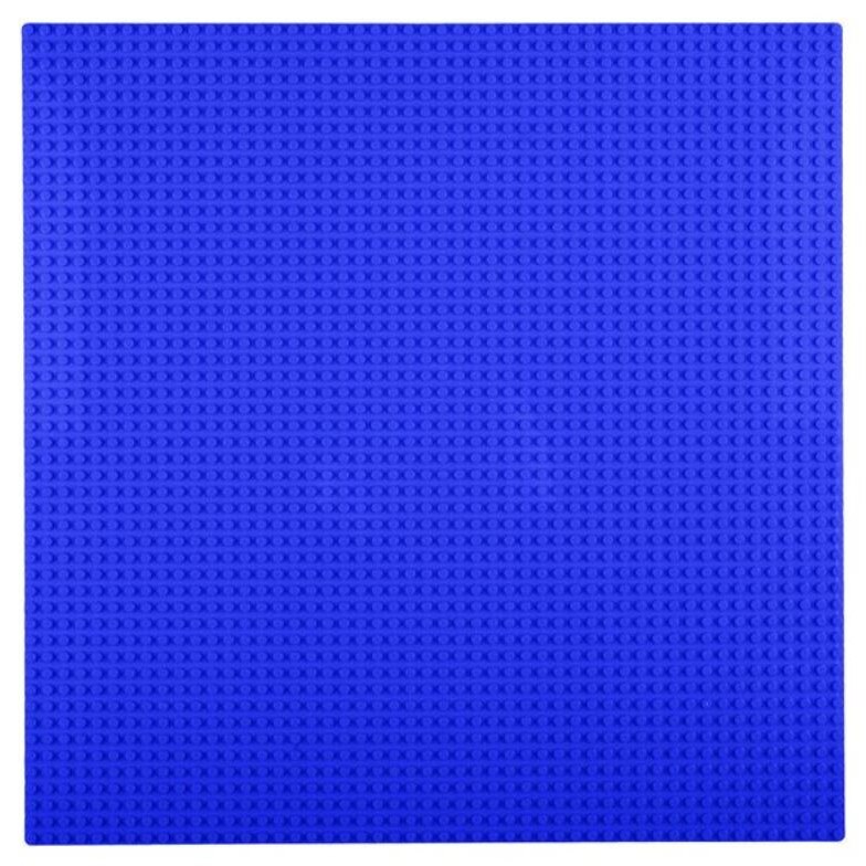 Baza pentru piese de constructie - compatibila Lego, SG, albastra, 40x40 cm