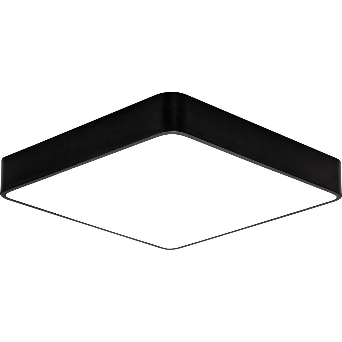 Plafoniera LED 45W 3000/4000/6500K Negru Blade SQR