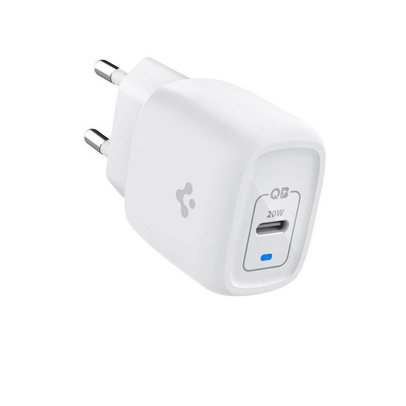 Incarcator retea Spigen PE2009EU PowerArc, USB-C, Power Delivery 20W, 3A, Alb