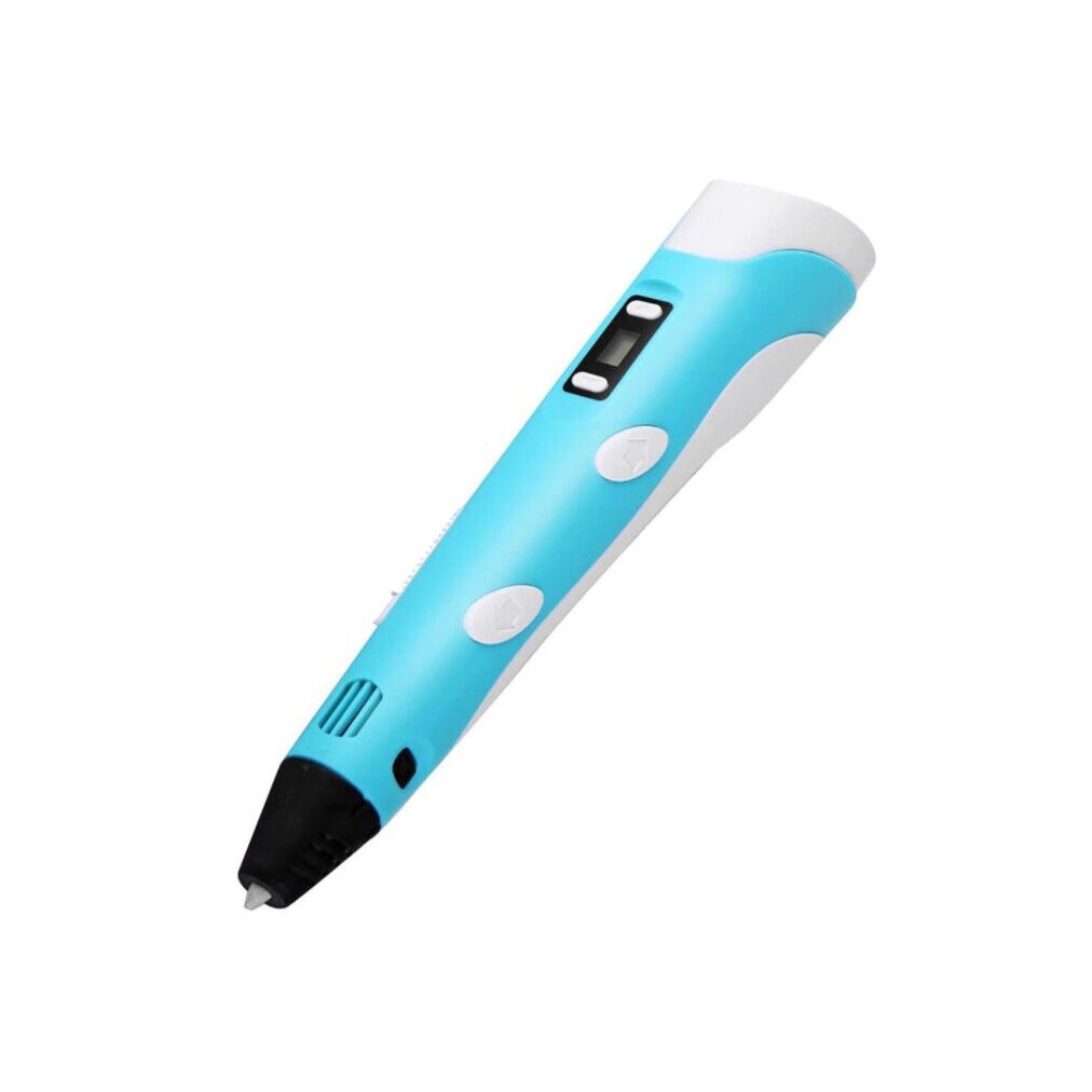 Creion inteligent de imprimare 3D, Afisaj digital, Temperatura ridicata, Pictura, Graffiti, USB, Albastru,120 metri PLA
