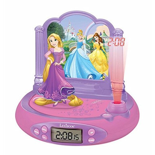 Ceas desteptator pentru copii Princess,Multicolor, 3D