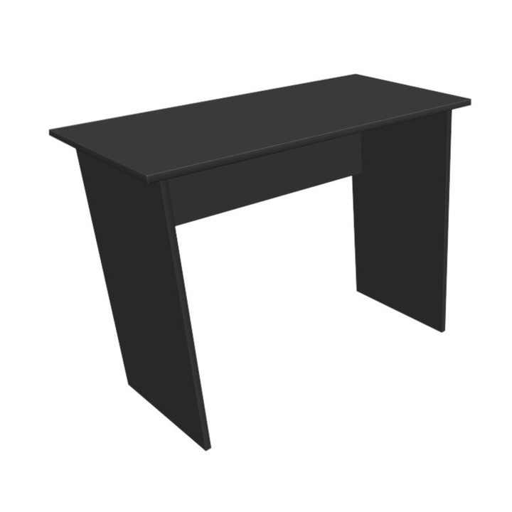 Mobiref asztal, 100 x 51 x 76 cm, 18 mm antracit forgácslap