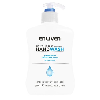 Sapun lichid antibacterial, Enliven, Nourishing, 500 ml Sapun lichid antibacterial, Enliven, Nourishing, 500 ml