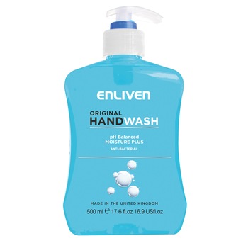 Sapun lichid antibacterial, Enliven, Original, 500 ml Sapun lichid antibacterial, Enliven, Original, 500 ml