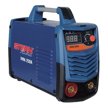 Aparat sudura tip inverter MMA Stern IWM-250A, 250 A, diametru maxim electrod 5 mm Aparat sudura tip inverter MMA Stern IWM-250A, 250 A, diametru maxim electrod 5 mm