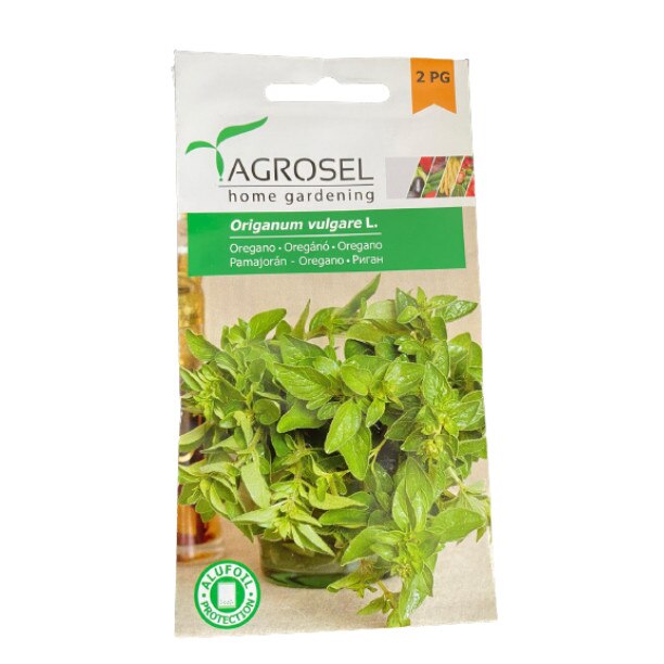Seminte oregano, la plic, Agrosel - 1 gr