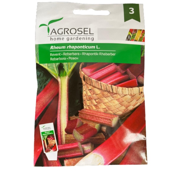 Seminte rubarba/revent, Agrosel - Plic 1, 30 gr