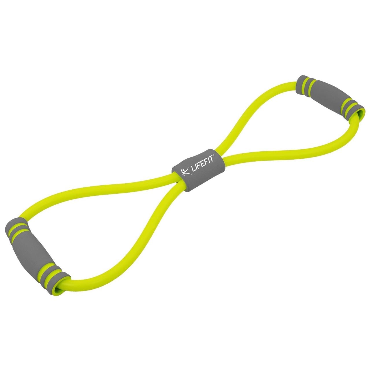 Extensor elastic LifeFit, bucla, gri/verde
