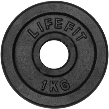 Disc fonta LifeFit 1 kg, 30mm Disc fonta LifeFit 1 kg, 30mm