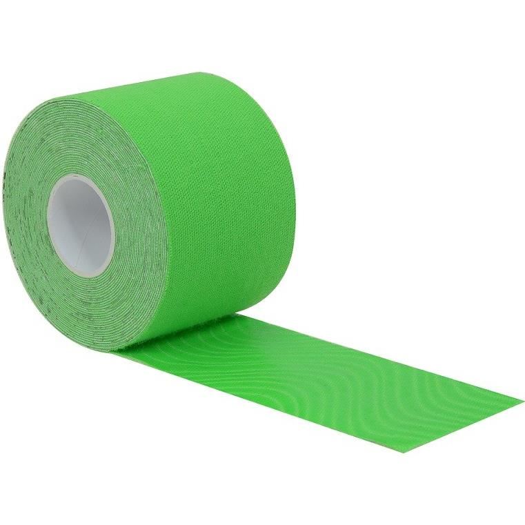 Banda kinesiologica LifeFit, 5cm x 5m, Verde lime