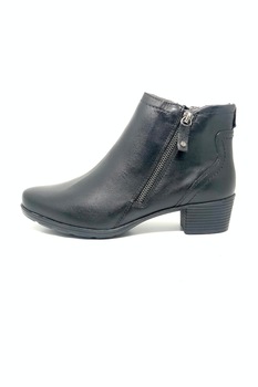 Ghete dama cu toc gros 4 cm,, Negru Ghete dama cu toc gros 4 cm,, Negru