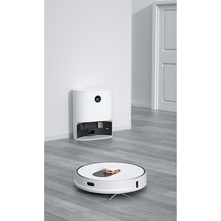 Robot de aspirare Roidmi Robot EVE Plus, Mop, 50W, 5200mAh, Putere de absorbtie 2700Pa, Rezervor apa 250ml, Colectare praf 3l, Alb