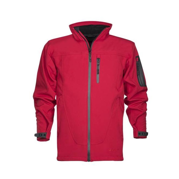 Jacheta de iarna impermeabila rosie cu gluga, culoarea negru, softshell, Ardon SPIRIT WINTER XL NEGRU