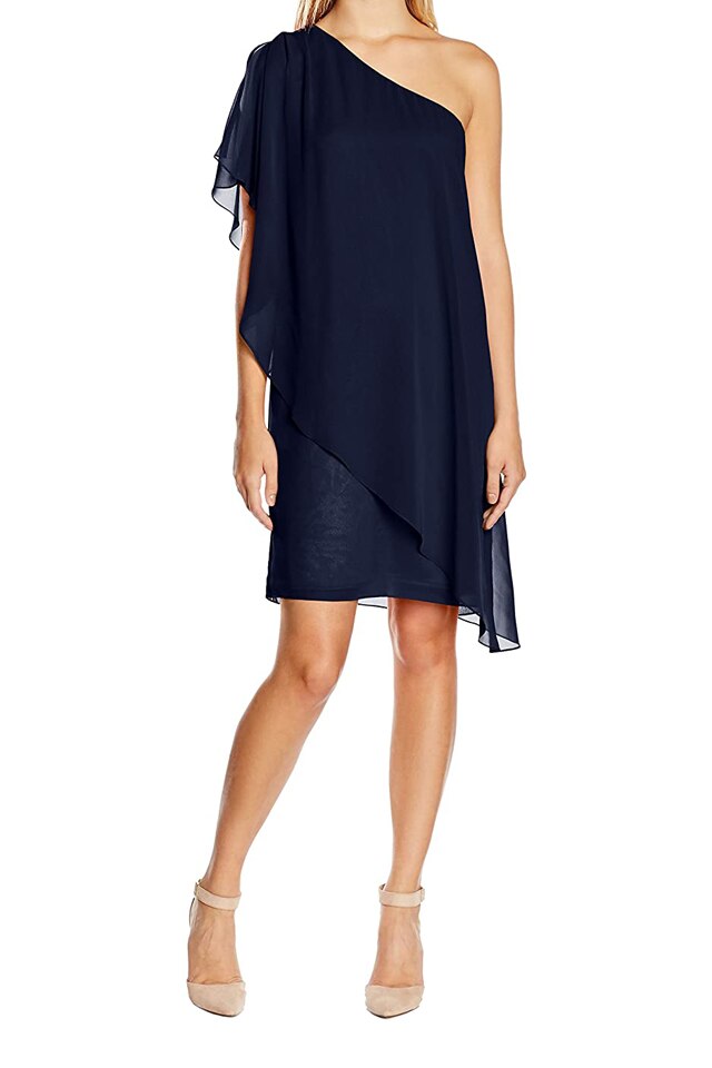 Rochie voal dama, Swing, albastra, marimea 38