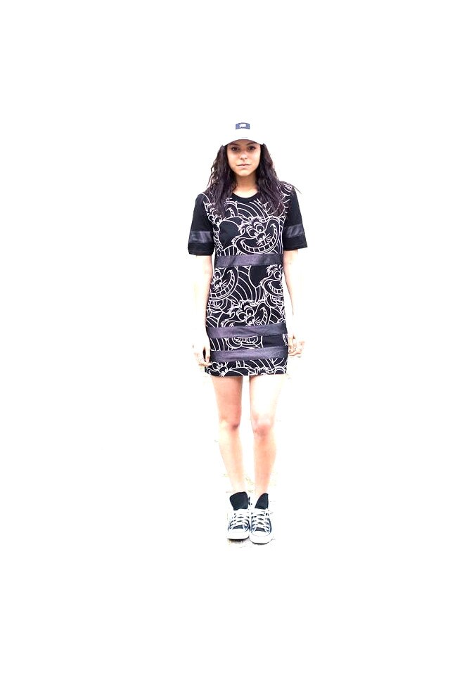 Rochie Julie BY JCL P543 culoare alb- negru marime S