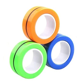 Jucarie antistress Inele magnetice, 3 piese, Multicolor Jucarie antistress Inele magnetice, 3 piese, Multicolor