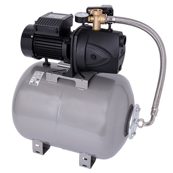 Hidrofor cu pompa autoamorsanta pentru apa curata WASSERKONIG FL528650, 1250 W, corp fonta, 5160 l/h debit maxim, 50 l vas expansiune, 52 m inaltime refulare Hidrofor cu pompa autoamorsanta pentru apa curata WASSERKONIG FL528650, 1250 W, corp fonta, 5160 l/h debit maxim, 50 l vas expansiune, 52 m inaltime refulare