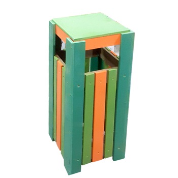 Cos de exterior pentru gunoi cu capac Helene ,capacitate 50 L Cos de exterior pentru gunoi cu capac Helene ,capacitate 50 L