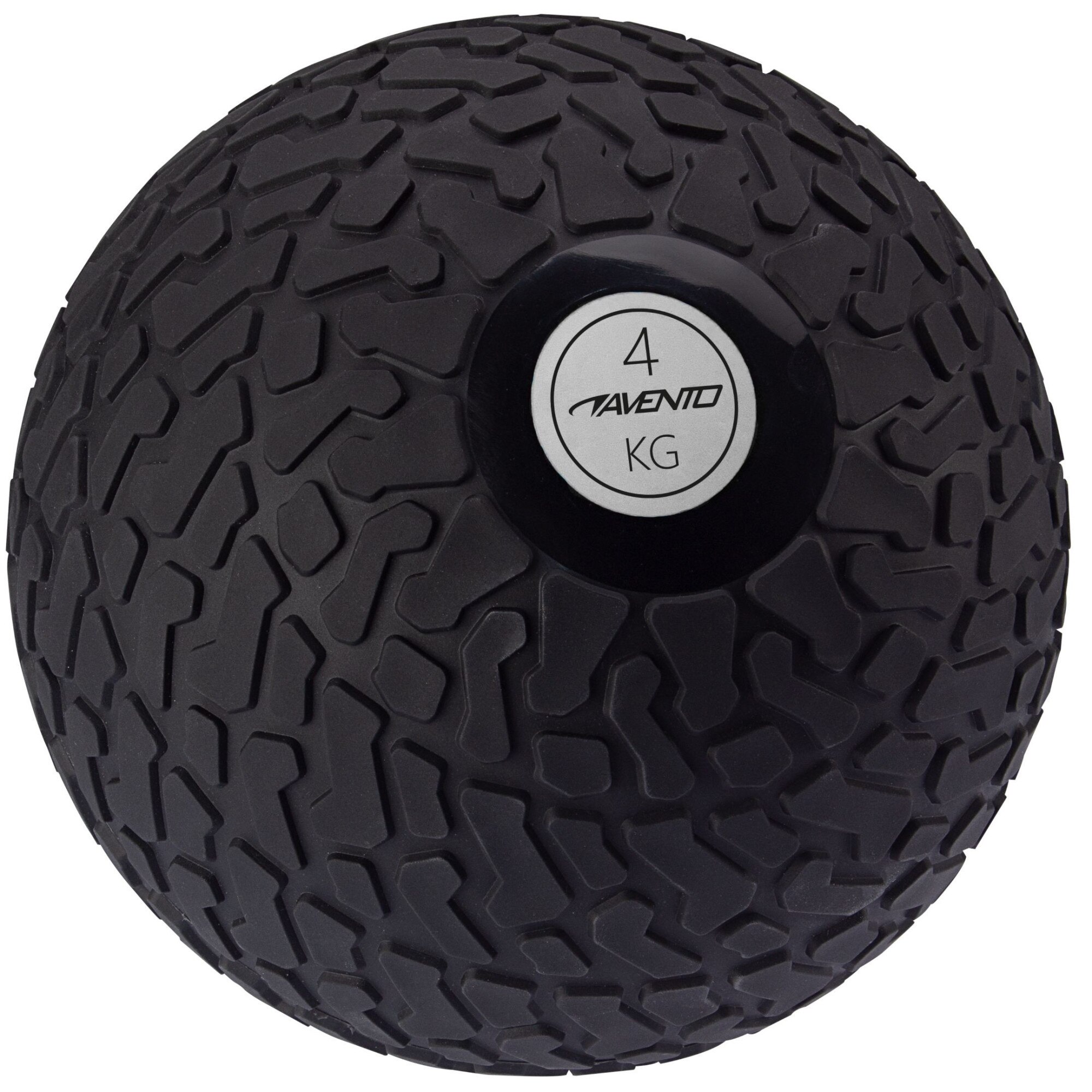 Minge Slam Ball Textured, 4 Kg, Negru