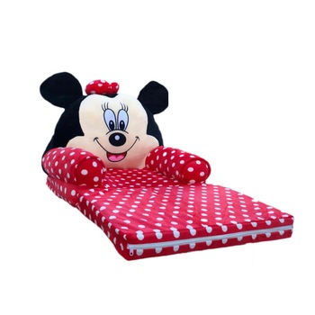 Fotoliu extensibil,Minnie Mouse,80x45x40cm,Cu buline Fotoliu extensibil,Minnie Mouse,80x45x40cm,Cu buline