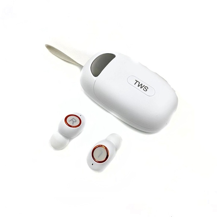 SilverHome Vezeték nélküli bluetooth fülhallgató fehér - TWS 530