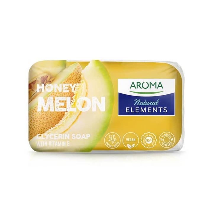 Твърд сапун AROMA Natural Element Melon, 100 гр