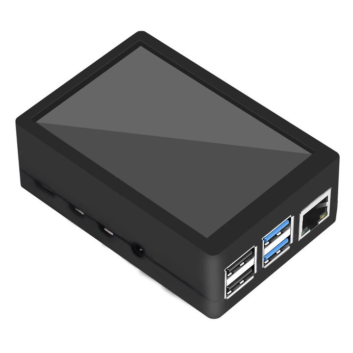 Arduino Clone Ellenálló érintőképernyő, 3,5", 480x320, házzal és beépített radiátorral, K-0403