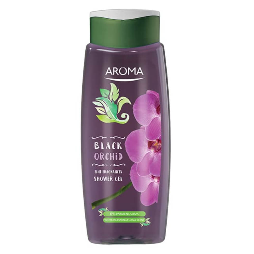 Gel de Dus AROMA Black Orchid, 400 ml