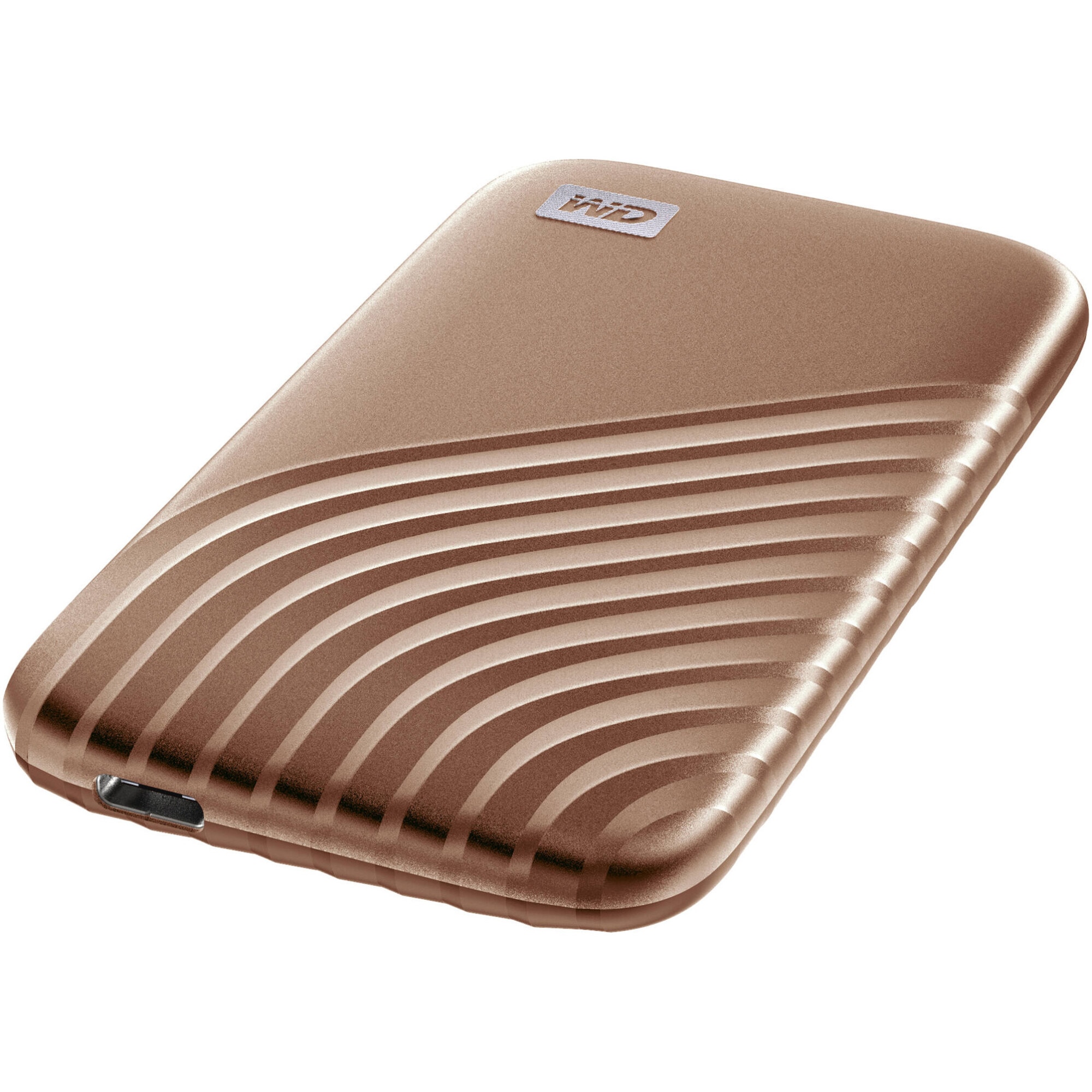 SSD Extern WD My Passport™ 2TB, USB 3.2 Gen2 Type-C/A, NVMe, Gold