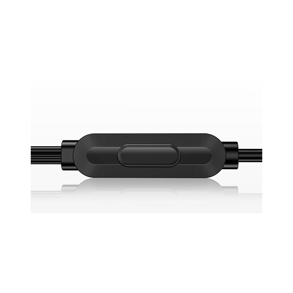 Casti audio USAMS EP-39, In-ear, Control pe fir, Jack 3.5mm, Lungime cablu 1.2m, Alb