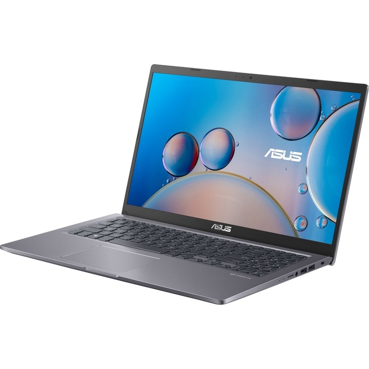 Laptop ASUS X515MA cu procesor Intel® Celeron® N4020 pana la 2.80 GHz, 15.6", FHD, 16GB, 512 GB SSD, Intel® UHD Graphics 600, NO OS, slate grey