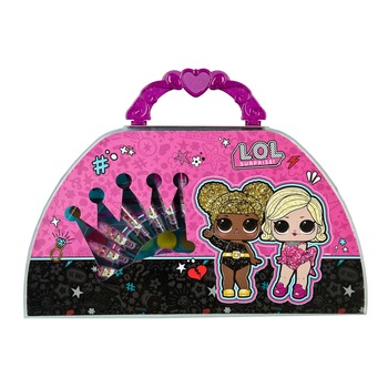 Set pictura si desen Gentuta LOL Suprise pentru desen cu 50 piese Set pictura si desen Gentuta LOL Suprise pentru desen cu 50 piese