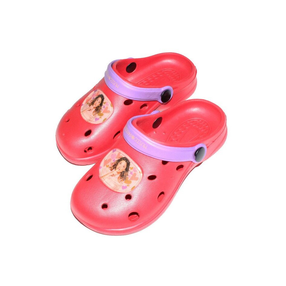 Saboti pentru plaja, Violetta, rosii