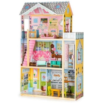 Casuta de papusi din lemn idealSTORE MAGIC MANSION, Dimensiuni 117 x 74 x 30 cm, Construita pe 3 nivele, Include 4 camere, 8 piese de mobilier din lemn, lift, Imita perfect o adevarata casa rezidentiala Casuta de papusi din lemn idealSTORE MAGIC MANSION, Dimensiuni 117 x 74 x 30 cm, Construita pe 3 nivele, Include 4 camere, 8 piese de mobilier din lemn, lift, Imita perfect o adevarata casa rezidentiala