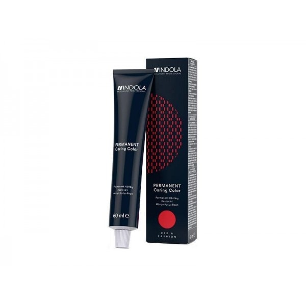 Vopsea de par permanenta saten deschis extra rosu, Indola 5.66, 60 ml