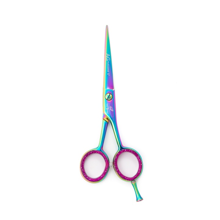 Foarfeca pentru tuns, Amy Group, 5 inch, Multicolor