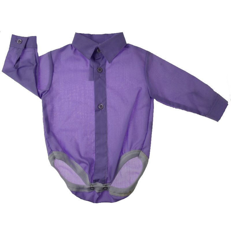 Body elegant pentru baieti Mini Junior KSL-203C, Mov, 68 cm