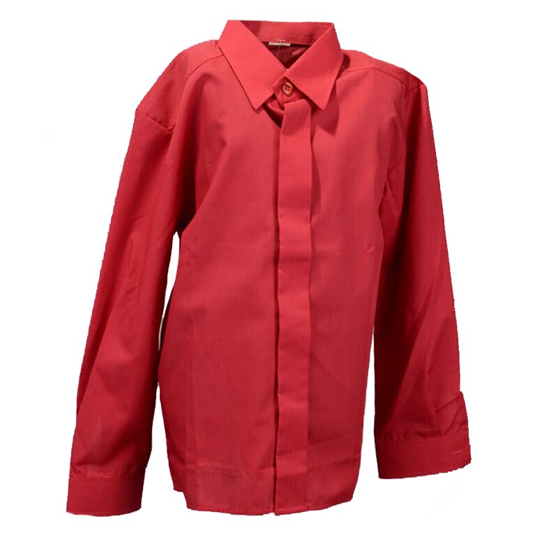 Camasa cu maneca lunga pentru baieti Mini Junior KSL-131C, Rosu