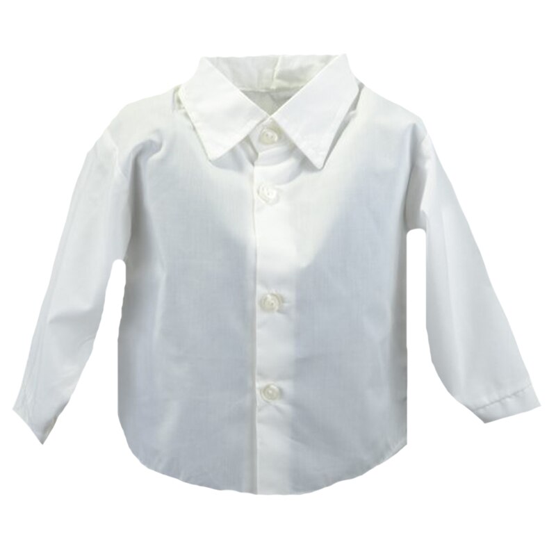 Camasa cu maneca lunga pentru baieti Mini Junior KSL-166C, Alb