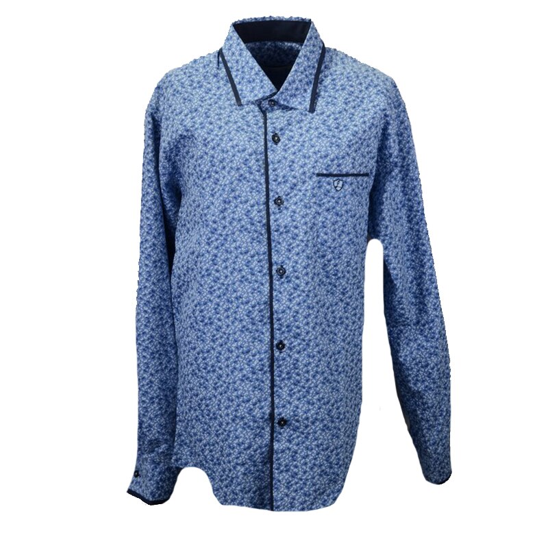 Camasa cu maneca lunga pentru baieti Mini Junior KSL-157C, Albastru