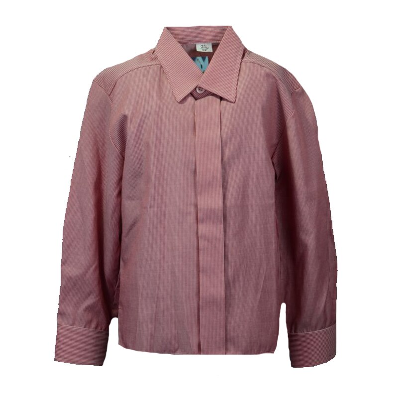 Camasa cu maneca lunga pentru baieti Mini Junior KSL-178C, Rosu, 92 cm