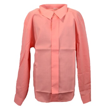Camasa cu maneca lunga pentru baieti Mini Junior KSL-214C, Coral, 110 cm Camasa cu maneca lunga pentru baieti Mini Junior KSL-214C, Coral, 110 cm