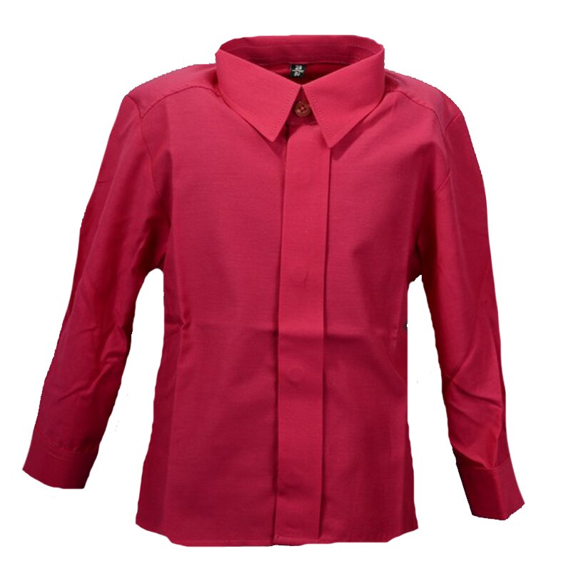 Camasa cu maneca lunga pentru baieti Jankes KSL-216C, Fucsia, 86 cm