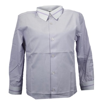 Camasa cu maneca lunga pentru baieti Mini Junior KSL-195C, Mov, 122 cm Camasa cu maneca lunga pentru baieti Mini Junior KSL-195C, Mov, 122 cm